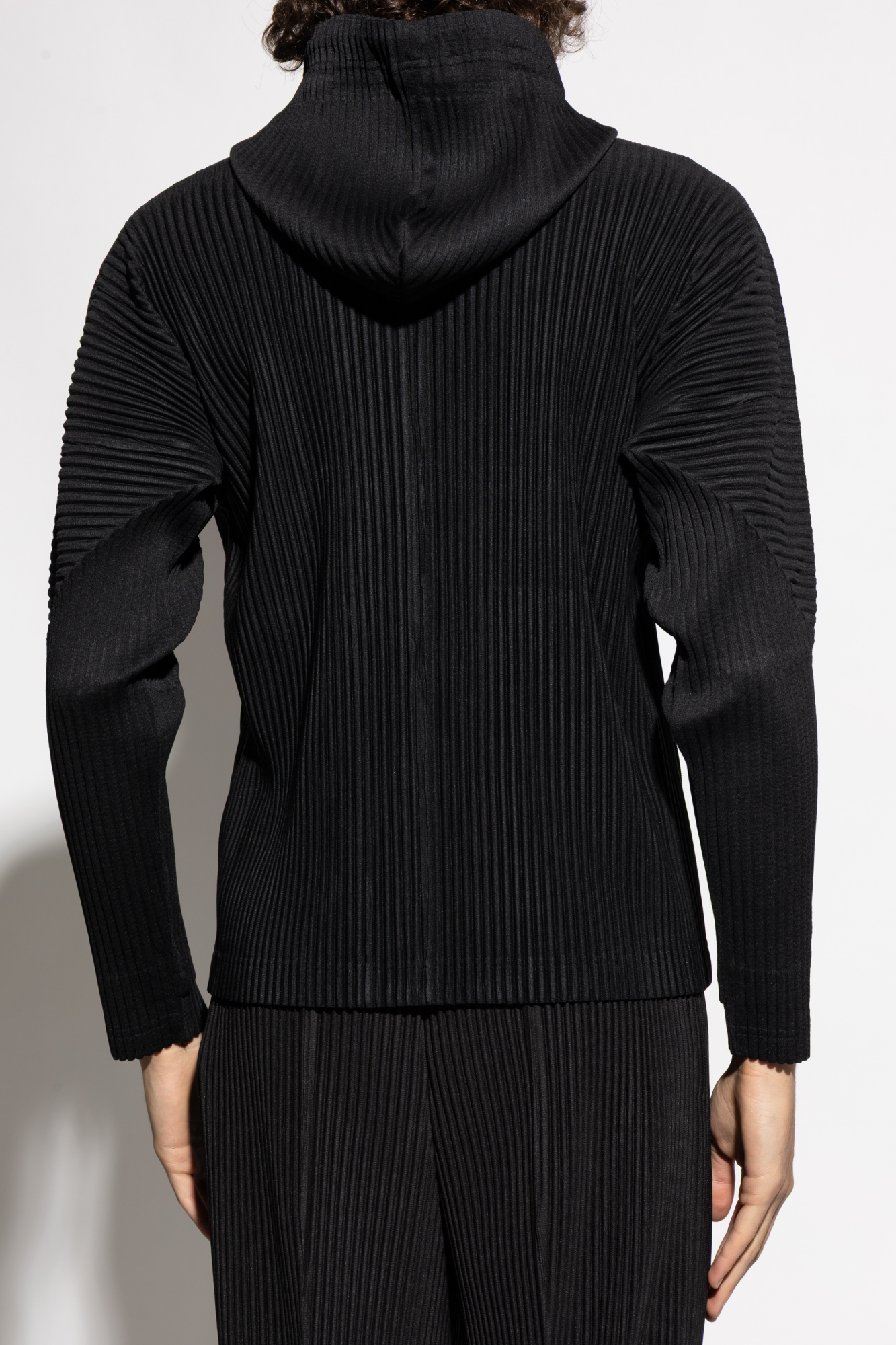 Wanko ISSEY MIYAKE HOMME PLISSÉ Czarny Bawełniany t-shirt Homme Plissé Issey Miyake - Vitkac